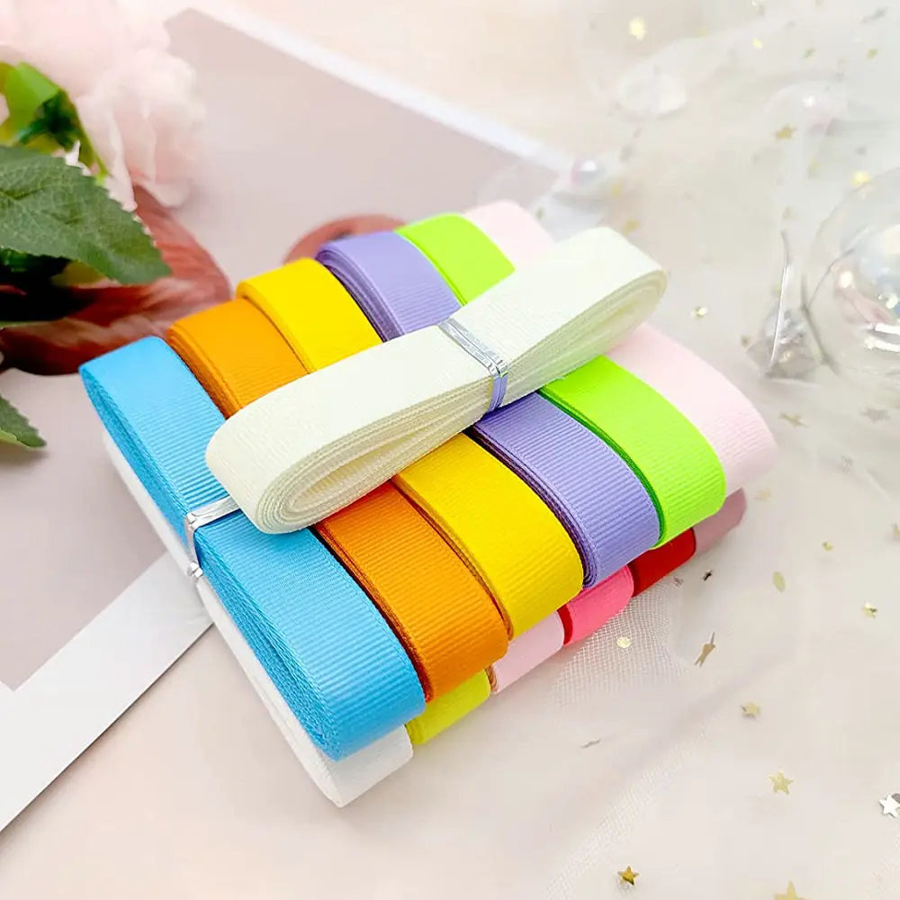 Grosgrain ribbon solid fabric 10 meters