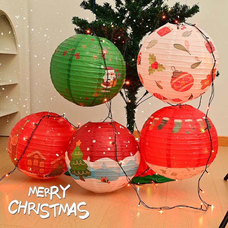 Xmas Pendant Paper Lanter