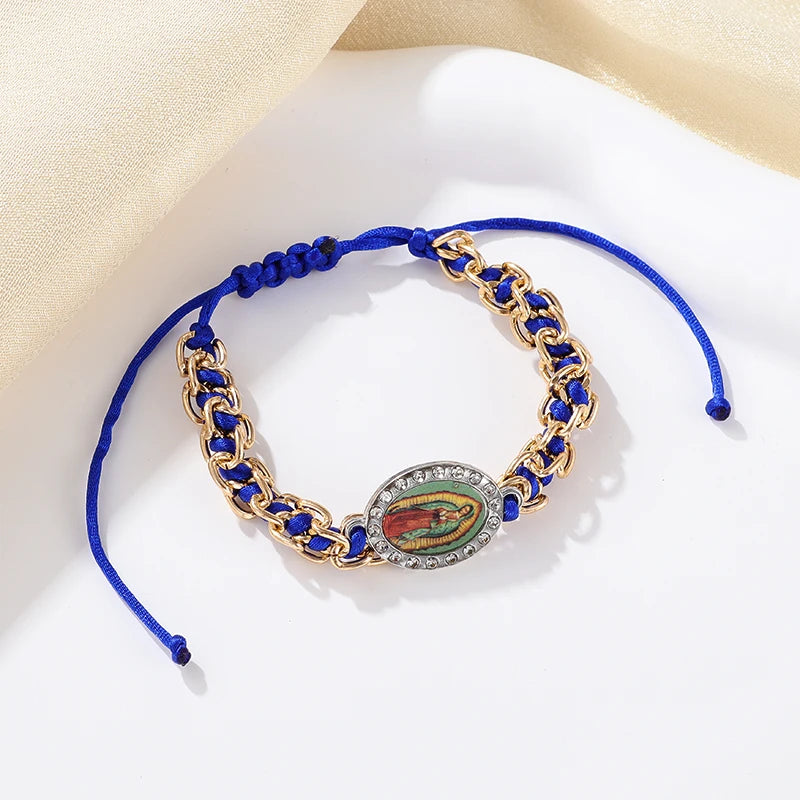 Catholic virgin Mary pendant necklace