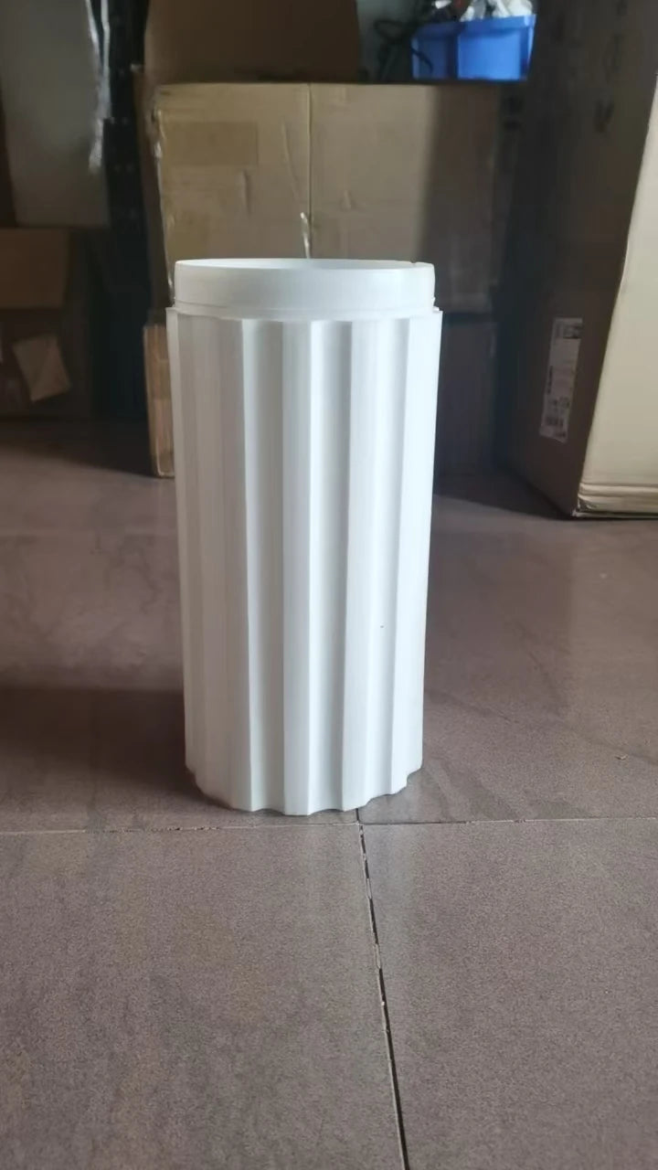 Roman plastic white pillars for decoration 65cm 113cm