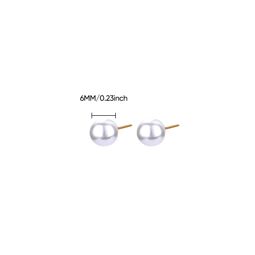 Imitation Pearl stud Earrings