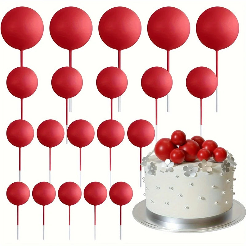 20Pcs Gold & Silver ball decoration