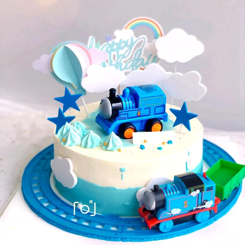 Track , Railway Train cake decoration