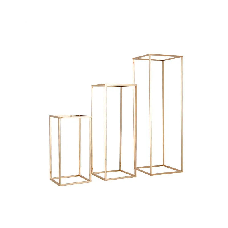 Metal flower stands for party decoration 4PCs/Set