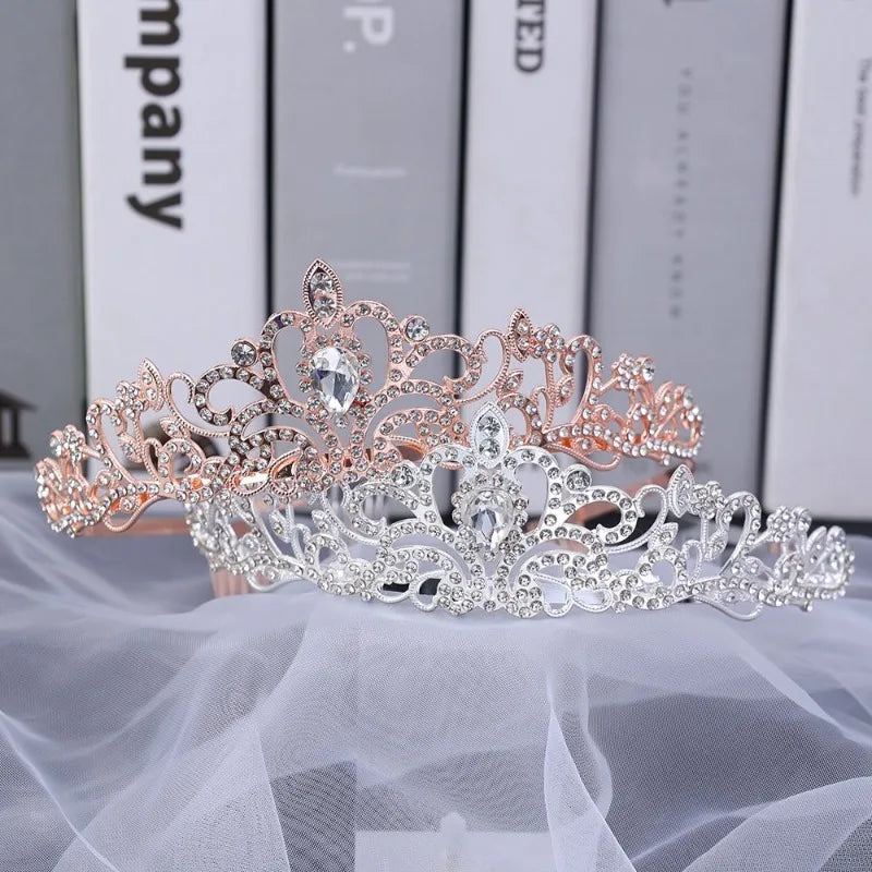 Crystal tiara Rhinestone crown