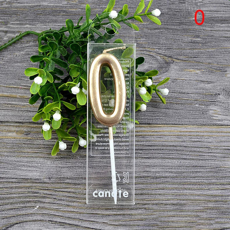 1Pcs number cake topper candles