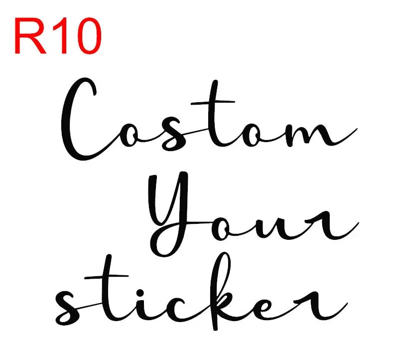 Custom Name Sticker Personaled (just sticker)1pc