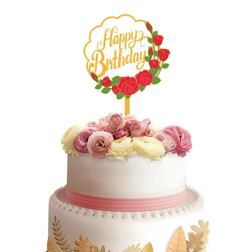New 3D Color Printing Cake Topper