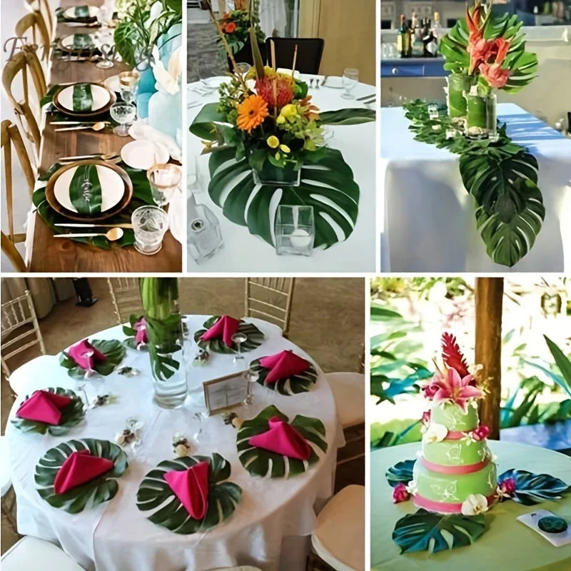 Hawaii Palm Leaf back theme
Mat 10pcs