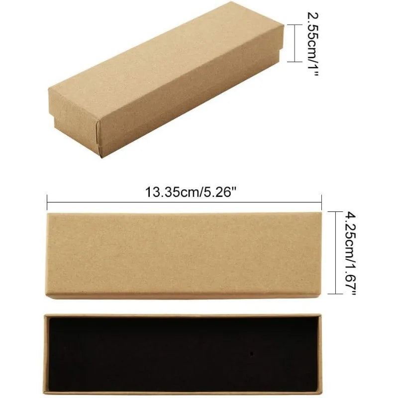 24 Pcs Jewelry Boxes 3.54× 3.54 x 1.18