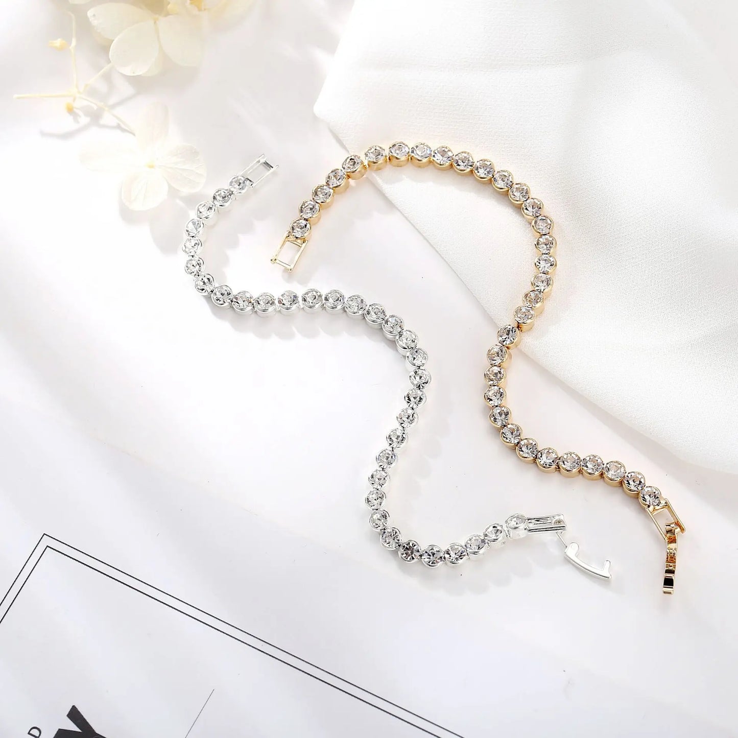 Simma Crystal tennis bracelets
