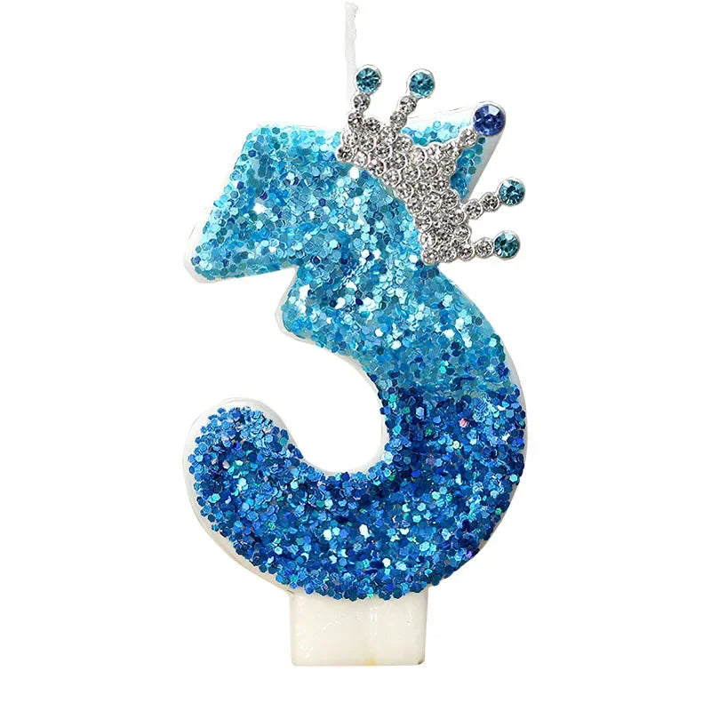 Princess crown candle