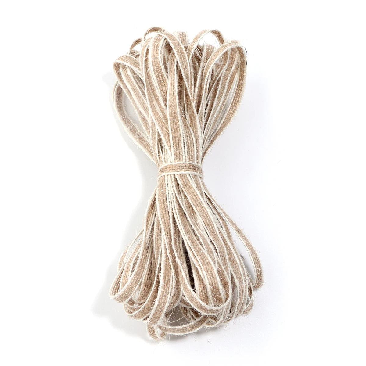 Macrame fabric ribbon linen 5/10Meters