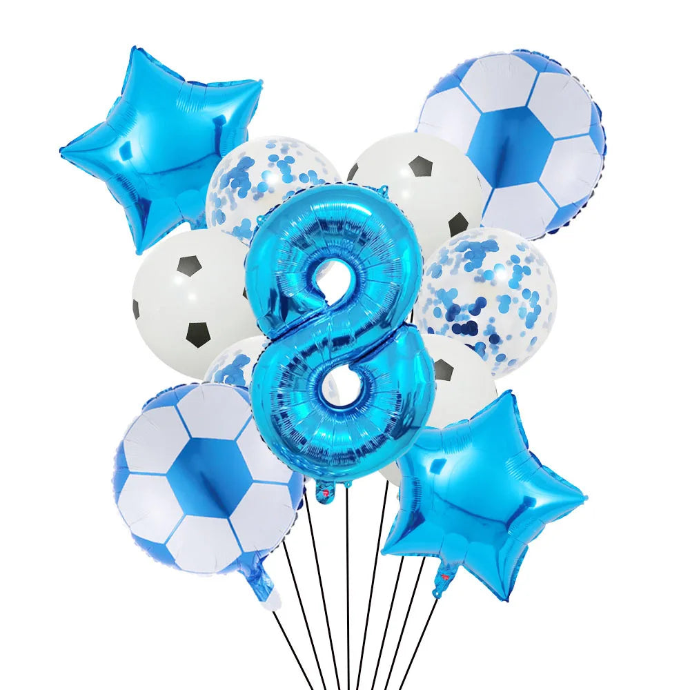 1 Set Helium Football Balloons Decorations 32Inch