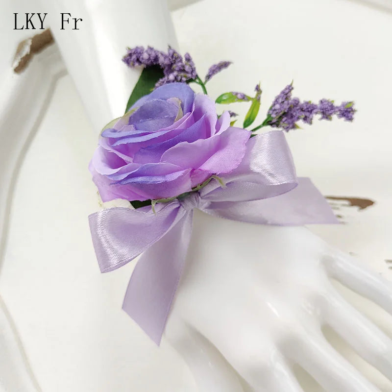 Bouquet silk roses