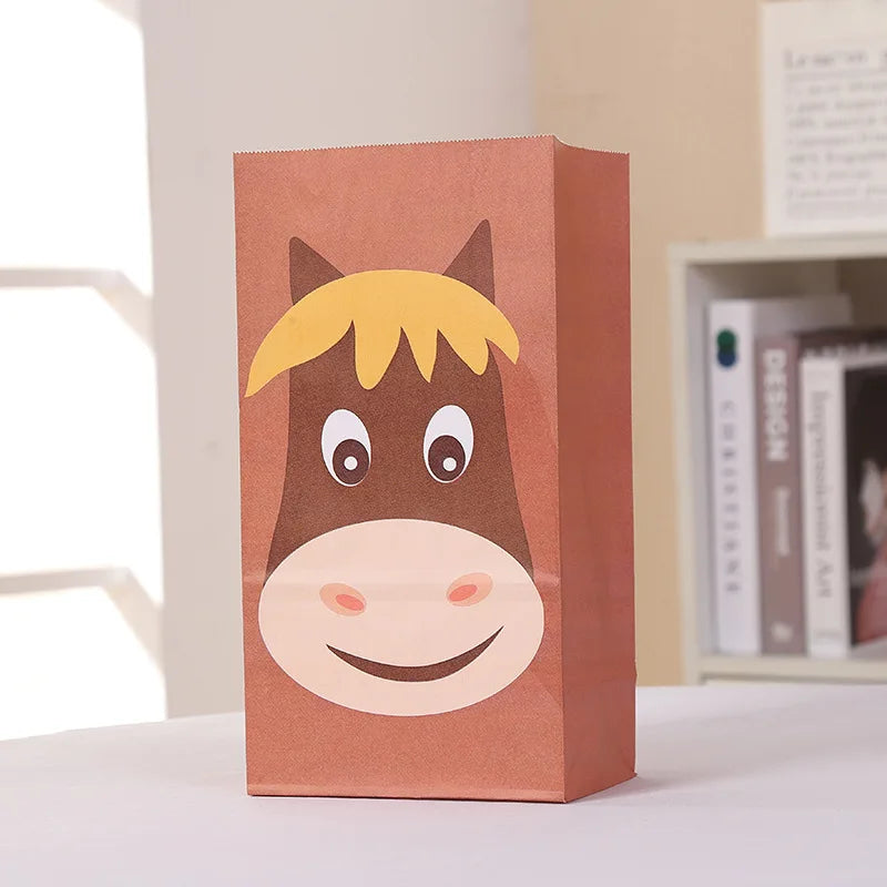 Farm Animal Paper Bag 10/20/30pcs