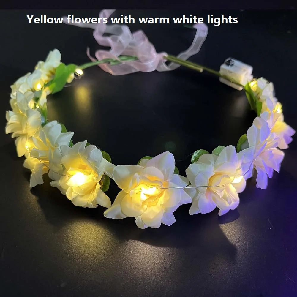 Headband & Wings glow