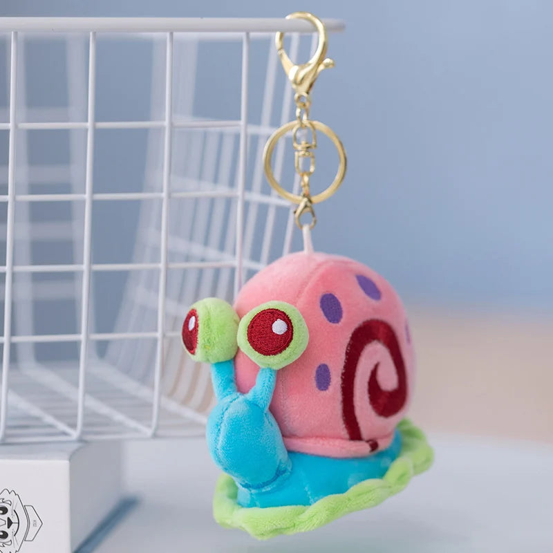 SpongeBob Kawaii Plush Keychain Set