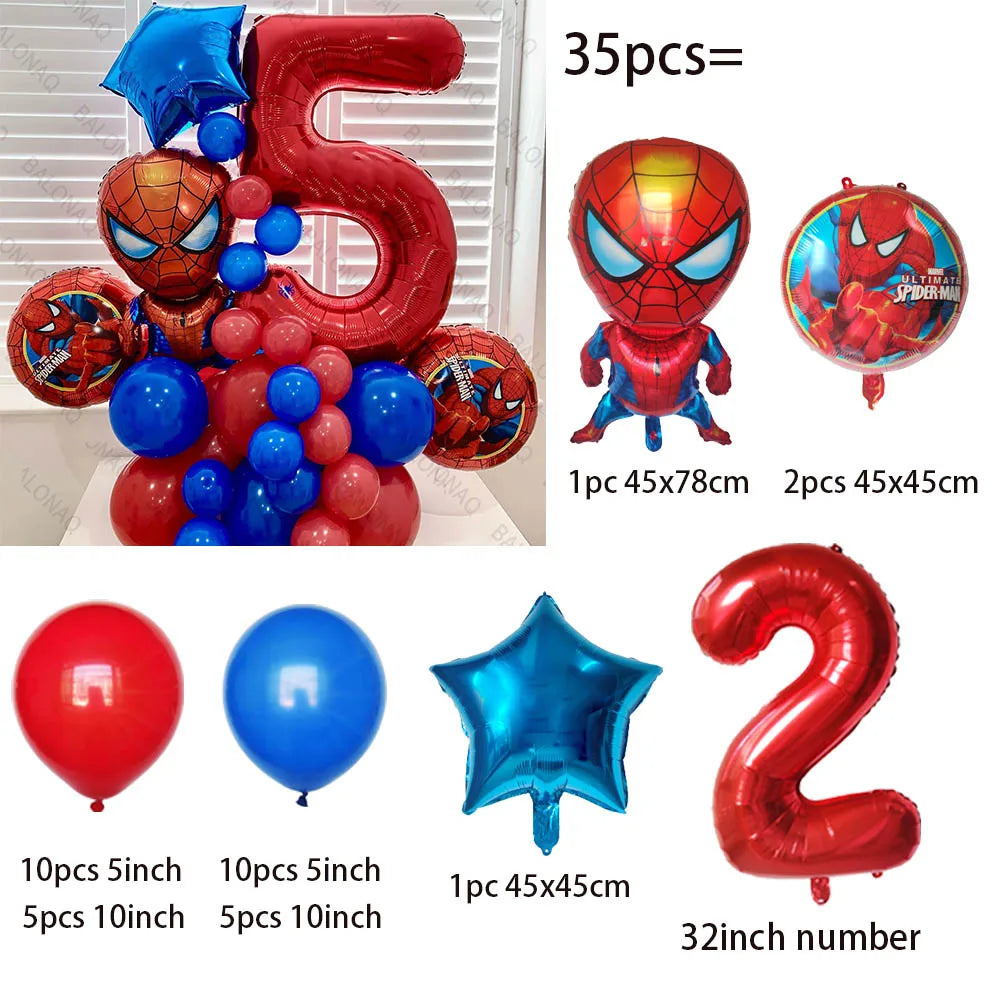 Spiderman Foil Helium