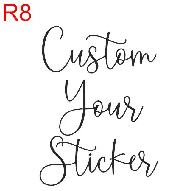 Custom Name Sticker Personaled (just sticker)1pc