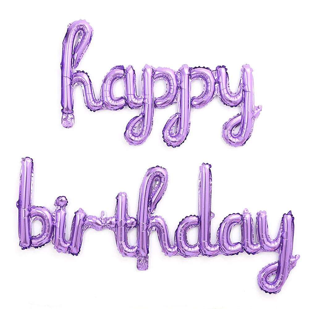 Happy Birthday set Balloons 2pcs