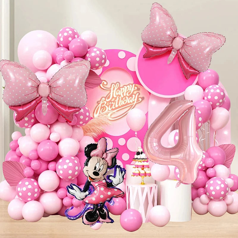 Minnie Mouse 40 inch Pink Arch 120PCS