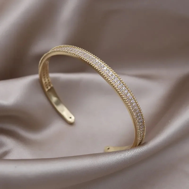 French design zircon bracelet