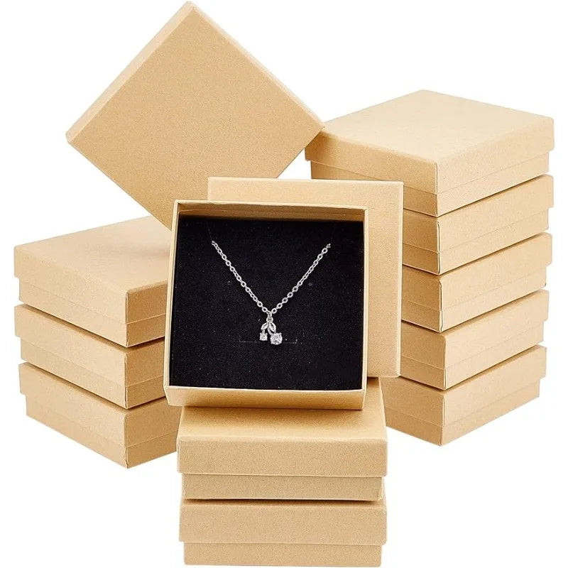 24 Pcs Jewelry Boxes 3.54× 3.54 x 1.18