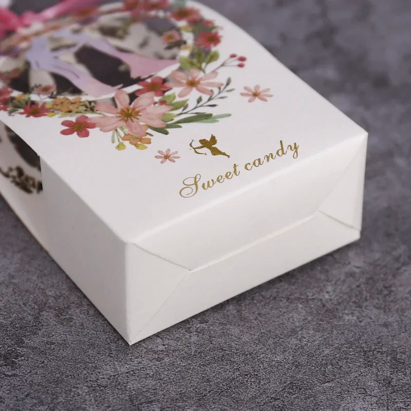 Small gift box for wedding sweet candy 50/100pcs