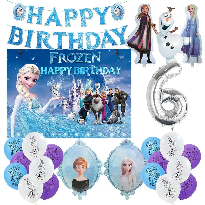 Elsa and Anna Frozen Decorations