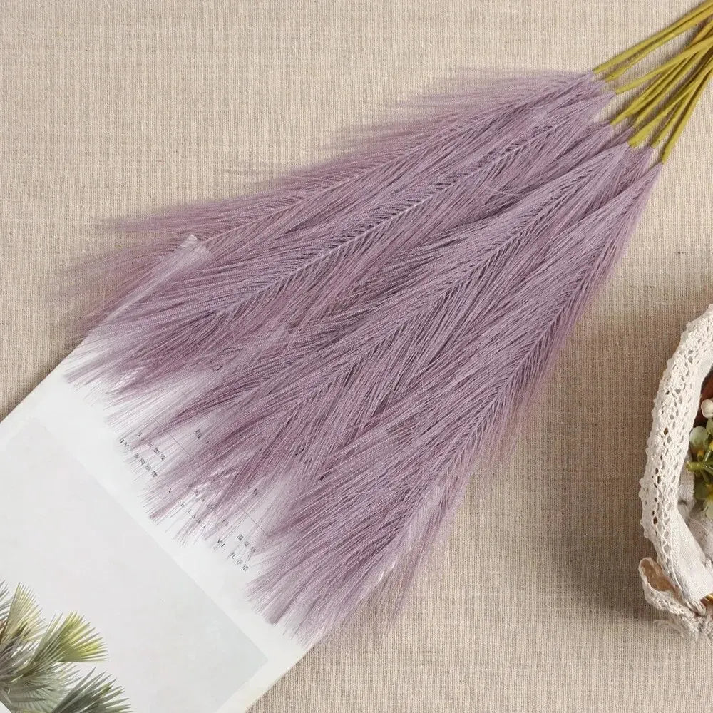 Pampas Grass Flower Bouquet 10Pcs