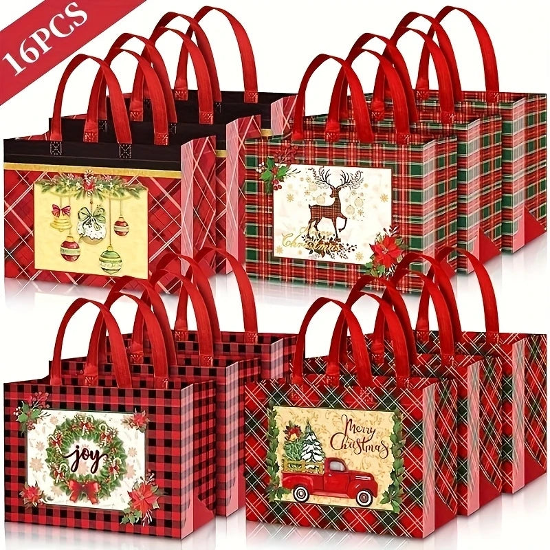 Christmas Grocery & Gift Bags
