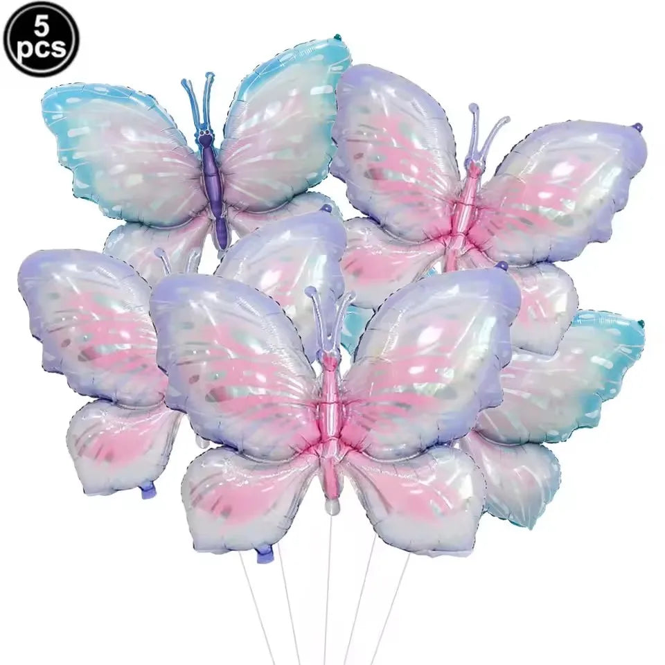 Colorful Butterfly balloons 5pcs