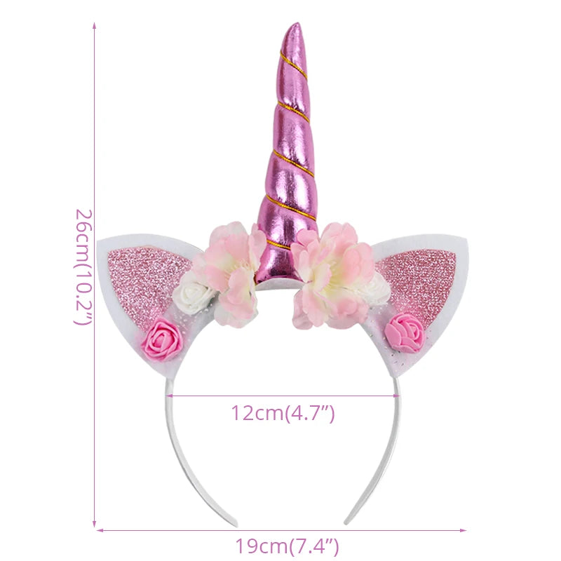 Unicorn Rainbow headband