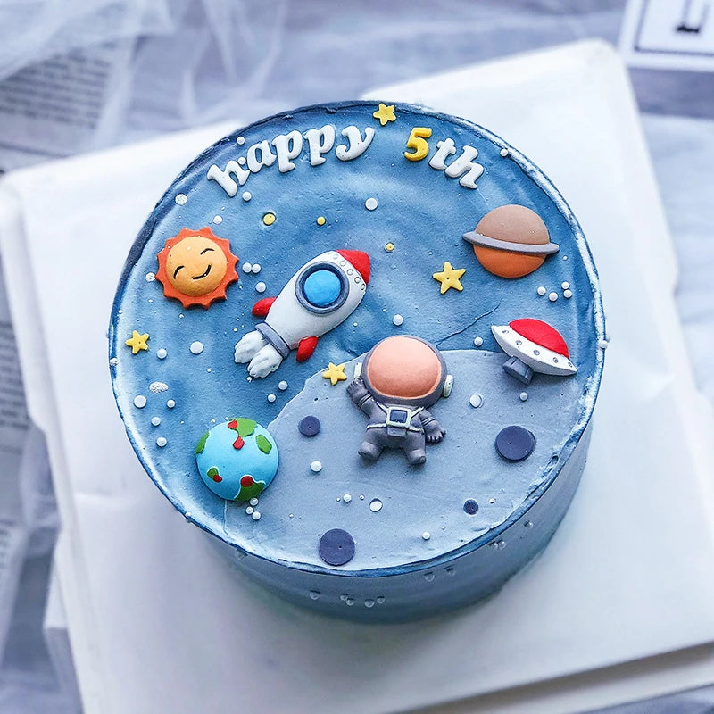 Space Astronaut cake topper decoration