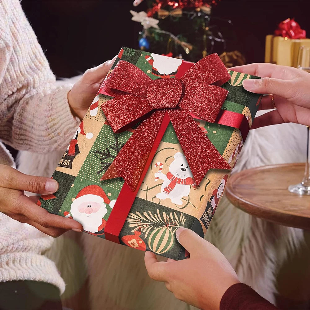 Christmas Gift Box Wrapping Paper