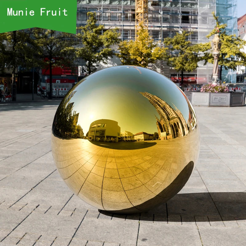 Stainless steel ball golden mirror surface dia 19-300mm 304