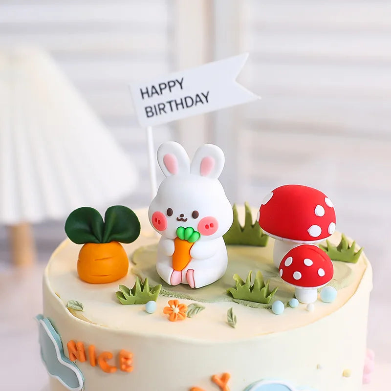 Carrot ornament Bunny cake