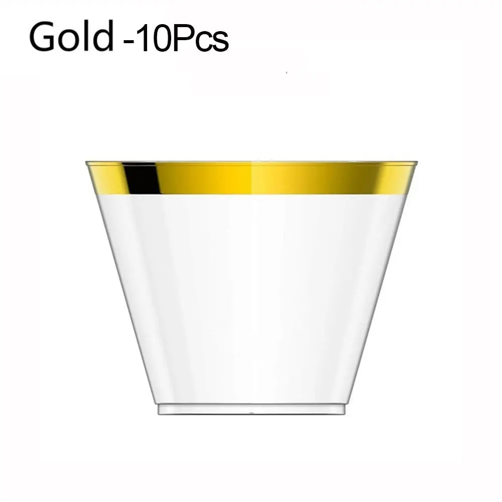 Plastic dessert cup 10/30/50pcs 50/60/90ML