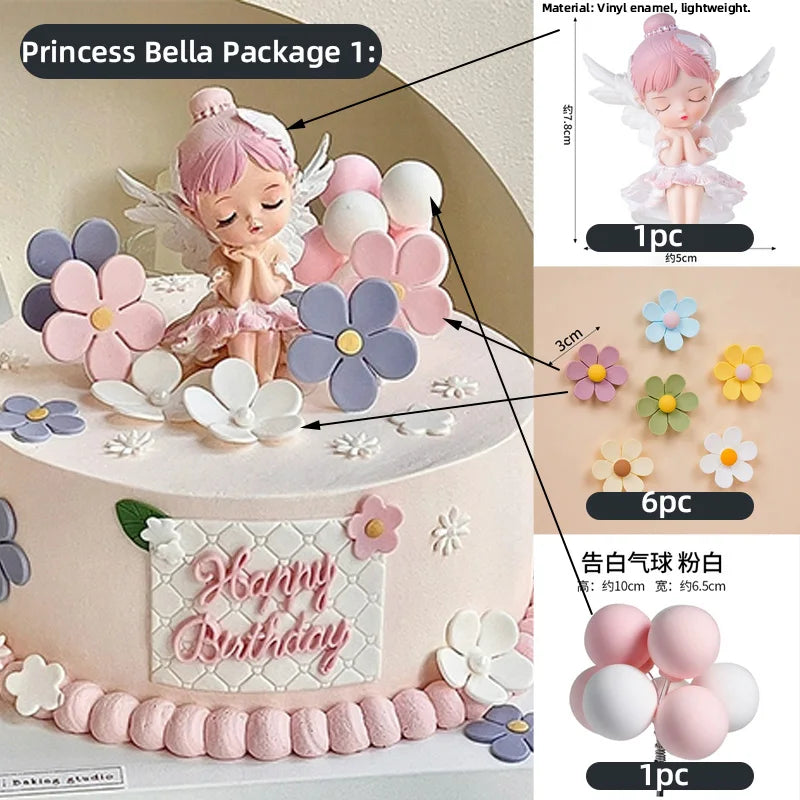 Princess cake toppers decoration