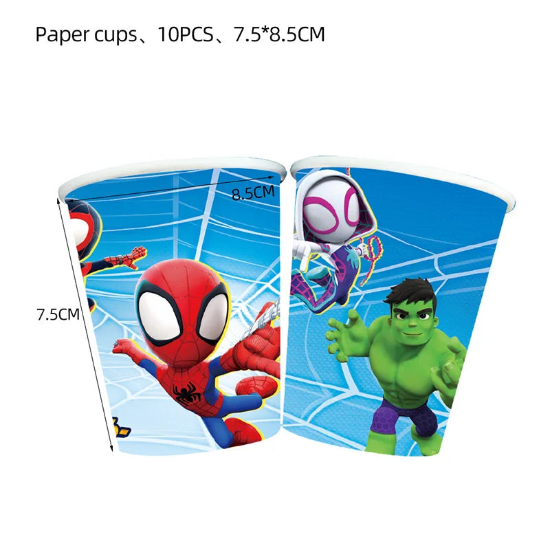SpiderMan Theme Decoration