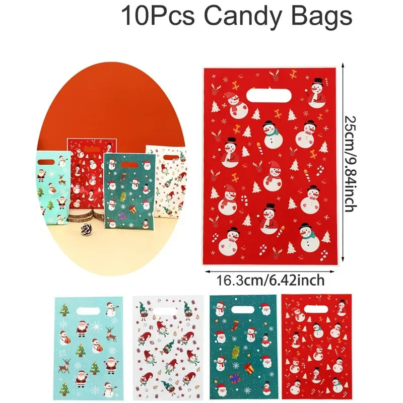Santa & Snowman Packaging Bags