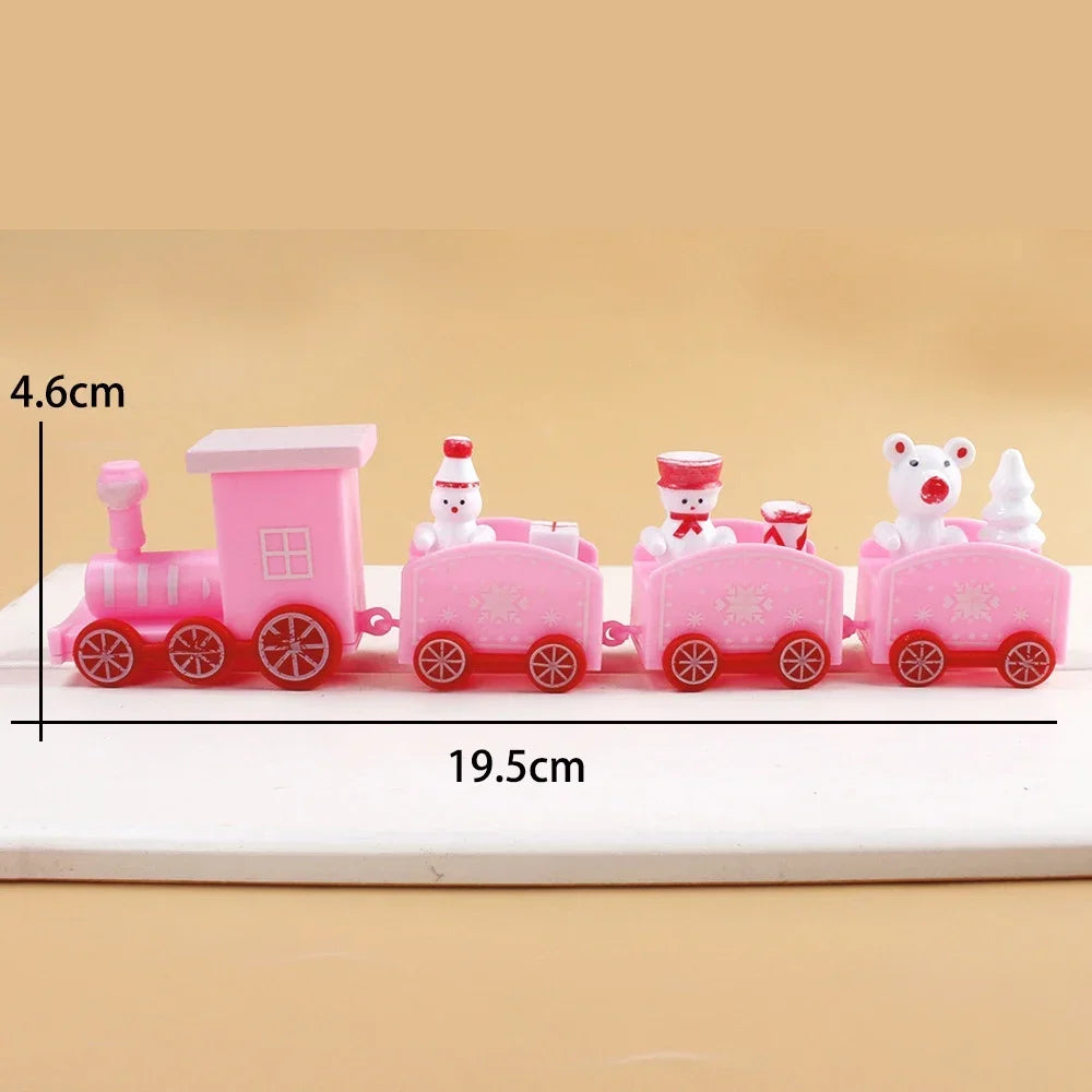 Festive Christmas Train Decoration