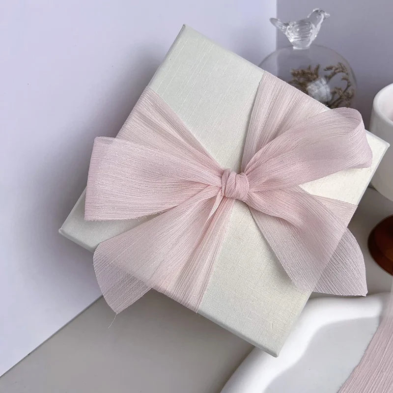 Chiffon silk ribbon