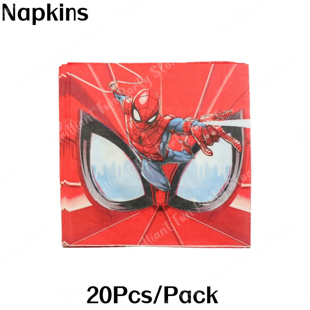 Spiderman theme decorations