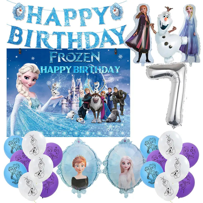 Elsa and Anna Frozen Decorations