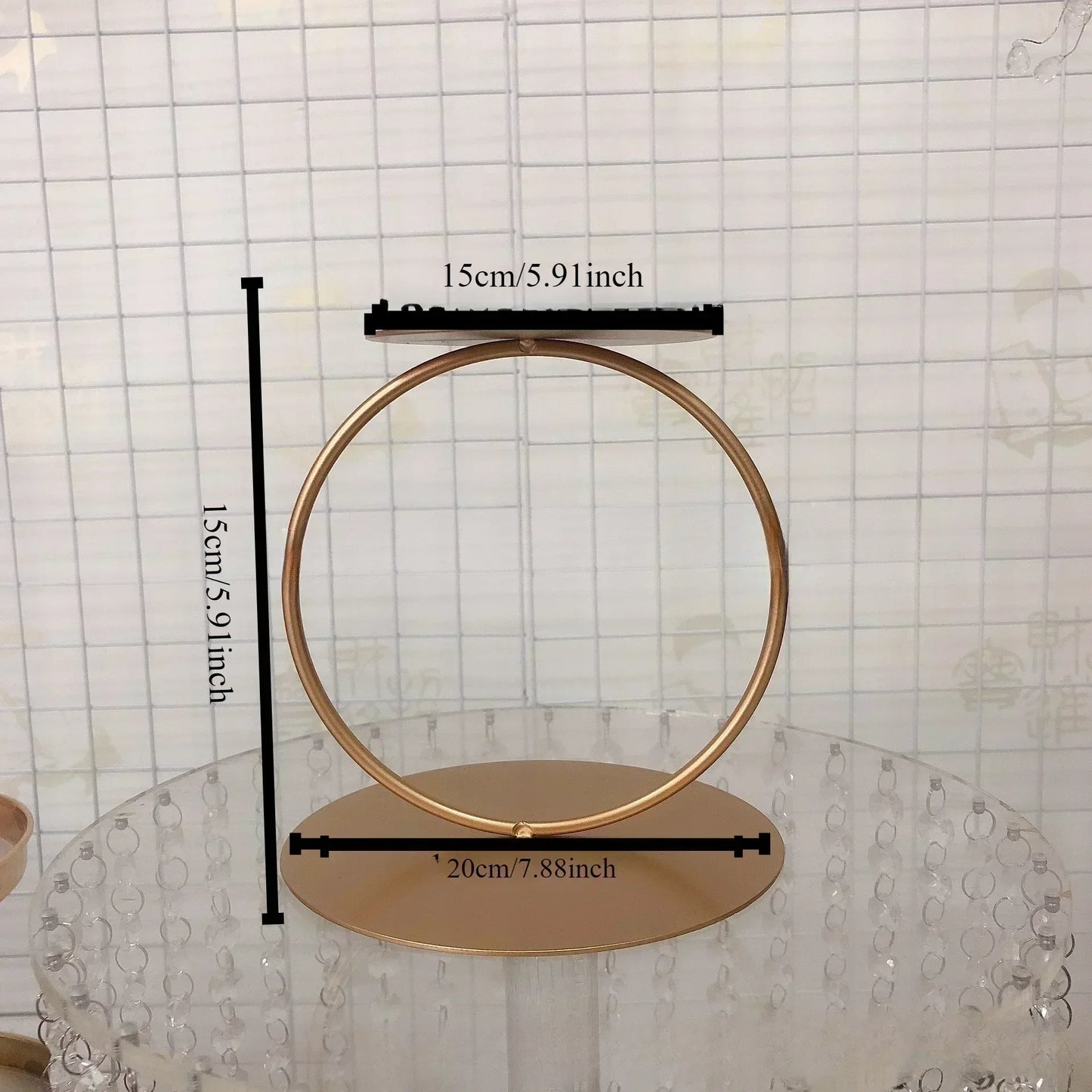 Rond decorative Cake Stand