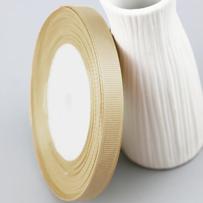 Grosgrain fabric ribbon gift wrap (25 yards/roll) 10mm
