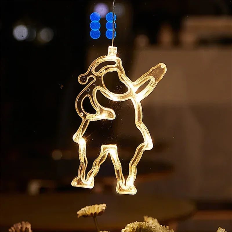 LED Christmas Window Lights