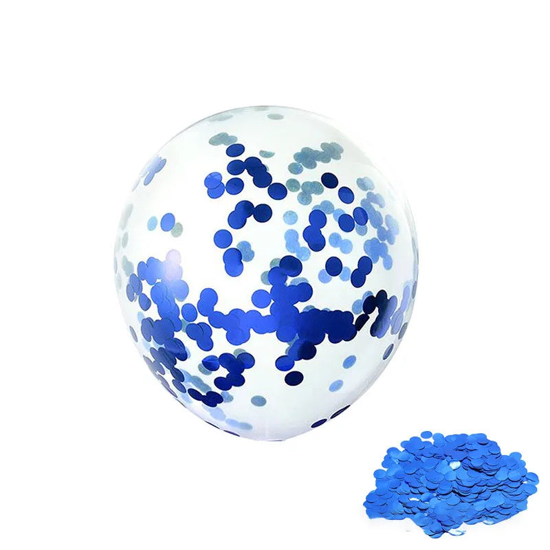 Gold Confetti Balloons 5/10/15pcs